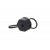 METZ CONNECT BTR E-DAT Industry IP67 V1 Bulkhead Protective Cap for Flange Housing, Grey