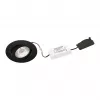 Brumberg Nivalis LED Recessed Spotlight 8W 3000K 650lm 230V AC Black 68mm Cut-Out