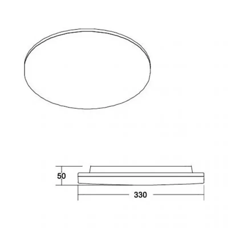 Brumberg 12512073 AB-Downlight BYAM Round White 857 On/Off 24W 230V IP65 LED Downlight