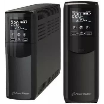 POWER WALKER UPS PowerWalker VI 600 CSW FR Linijinis-interaktyvus 600 VA 360 W 2 išėjimai