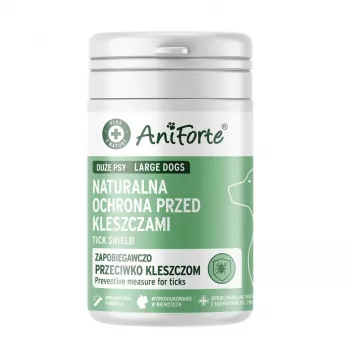 ANIFORTE Tick Shield Large Breeds - Papildas šunims - 60 tablečių