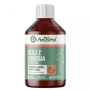 ANIFORTE Salmon Oil - Papildai šunims ir katėms - 250ml