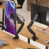 ONKRON G90-B Vieno monitoriaus stalinis laikiklis 13-34 inch ekranams, iki 10 kg, juodas