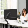 ONKRON G90-B Vieno monitoriaus stalinis laikiklis 13-34 inch ekranams, iki 10 kg, juodas