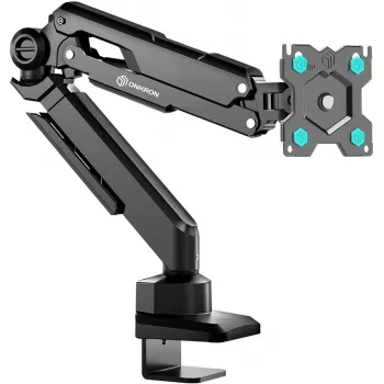 ONKRON G90-B Vieno monitoriaus stalinis laikiklis 13-34 inch ekranams, iki 10 kg, juodas