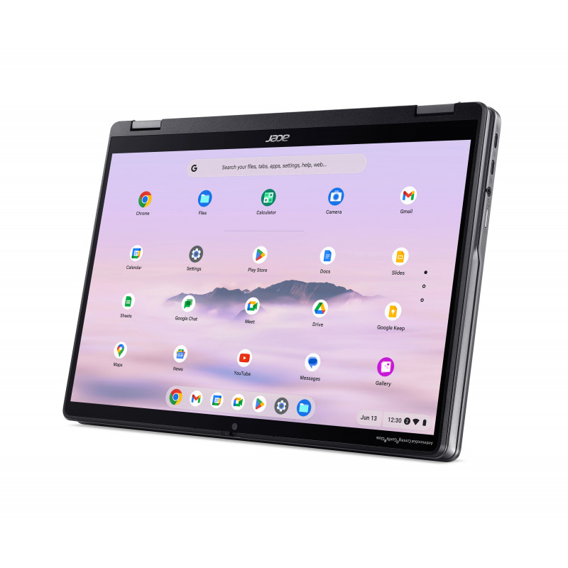 Acer Chromebook Plus Spin 514 for Work CPE594-1N-36N1 14 inch WUXGA IPS Touch/Pen Support Intel Core 3 Processor 100U 8GB LPDDR5X 128GB SSD Chrome OS 2 metų garantija