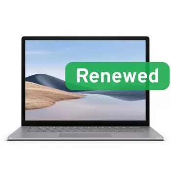 Microsoft Renewed Grade B Surface Laptop 4 Platinum 15 inch Intel Core i7-1185G7 8GB RAM 256GB SSD Intel Iris Xe Graphics Windows 11 Pro US Keyboard