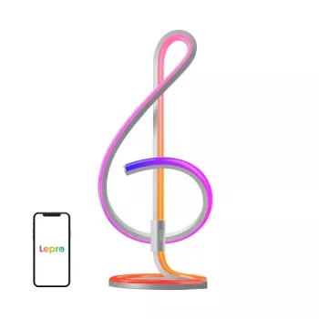 LEPRO TB2 RGB stalinė lempa su muzikos sinchronizavimu, Wi-Fi, balso valdymu