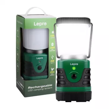 LEPRO 3300008 Camping Lamp, 1000 lm, 3600 mAh