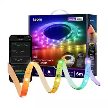 LEPRO SW1-6 RGB Smart LED juosta, 6 m