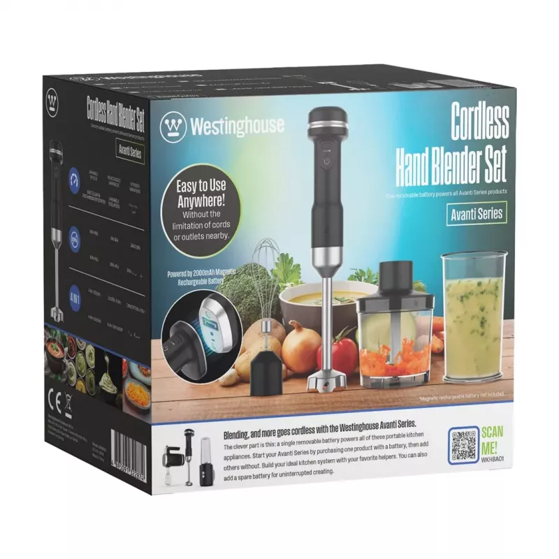 Westinghouse Avanti WKHBA01 belaidis 4in1 rankinis trintuvas