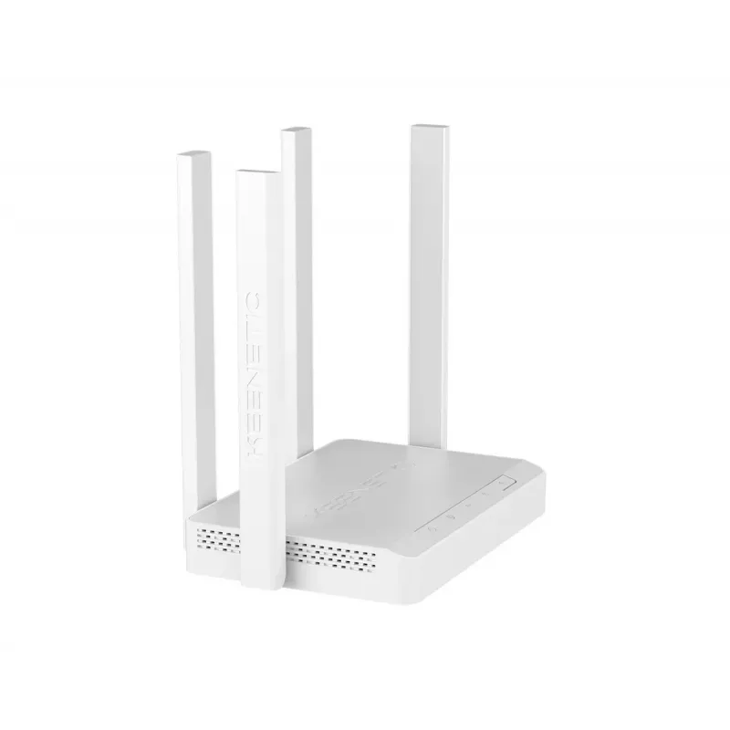 Keenetic Speedster (KN-3013) AC1200 Mesh Wi-Fi 5 Gigabit maršrutizatorius/plėstuvas su 4 prievadų Gigabit išmaniuoju jungikliu