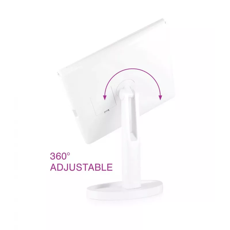 RIO MMFS-EU-L/1,6 Full Size Folding Mirror, White
