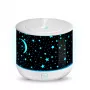 RIO DHNT-EU/1.4 Dream Time Ultragarsinis Aromadifuzorius, Drėkintuvas ir Naktinė Šviesa, 120 ml, 7 spalvų LED