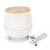 RIO DHTA-EU/1,2 TALIA Ultragarsinis Aromatinis Aliejaus Difuzorius, 100ml, Baltas su Medžio Grūdo Pagrindu