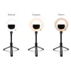 RIO RLRC-EU/1,3 15 cm Glamour Glow Beauty & Vlogging Ring Light