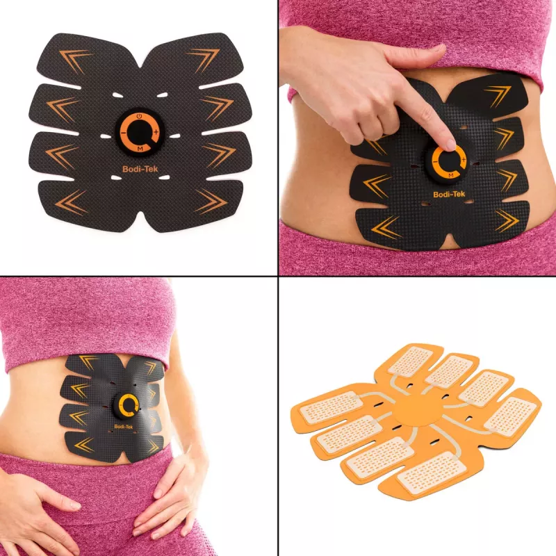 Bodi-Tek BT-ABTR5-EU/1.1 Ab Trainer Juoda/Oranžinė