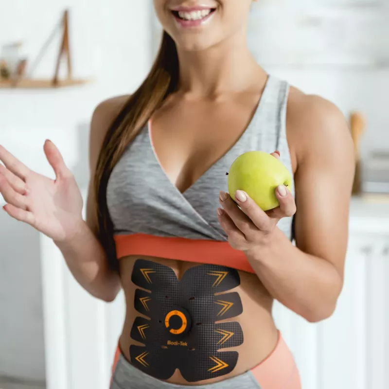 Bodi-Tek BT-ABTR5-EU/1.1 Ab Trainer Juoda/Oranžinė