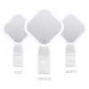 RIO MMIF-EU/1.1 Dressing Table Makeup Mirror su 5x padidinimu ir LED apšvietimu, poliruotas chromas