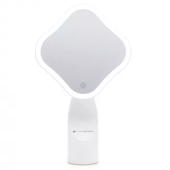 RIO MMIF-EU/1.1 Dressing Table Makeup Mirror su 5x padidinimu ir LED apšvietimu, poliruotas chromas