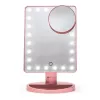 Rio MMSP-RG-EU/1,2 24 LED Touch Dimmable Makeup Mirror, Rose Gold