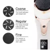 RIO PEDI5-EU/1.1 Go Smooth elektrinė pėdų dildė su siurbimo funkcija, balta