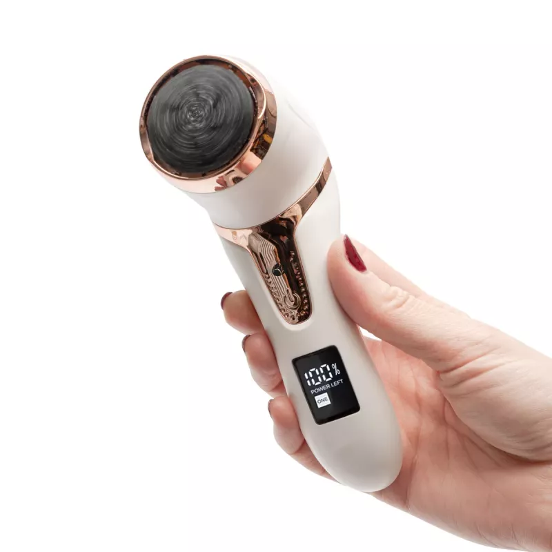 RIO PEDI5-EU/1.1 Go Smooth elektrinė pėdų dildė su siurbimo funkcija, balta