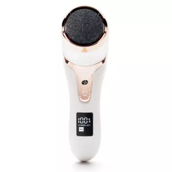 RIO PEDI5-EU/1.1 Go Smooth elektrinė pėdų dildė su siurbimo funkcija, balta