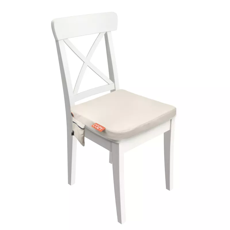 Bodi-Tek BT-CSOH-XX-EU/1.2 COZY Belaidis šildomas sėdynės užvalkalas 39 x 44 cm, smėlio spalvos