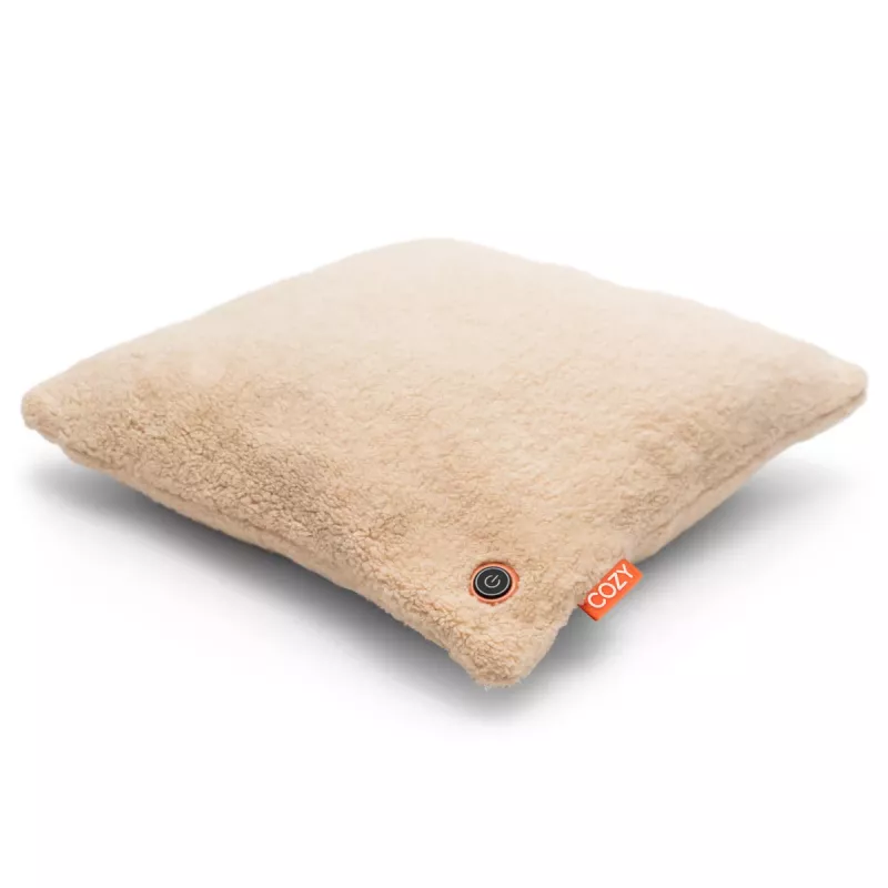 Bodi-Tek BT-CSHT2-W-BG-PB10 COZY Una šildoma komforto pagalvėlė 45 x 45 cm, smėlio spalvos