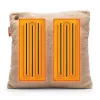 Bodi-Tek BT-CSHT2-W-LC-PB10 COZY Una Šildoma komforto pagalvėlė 45 x 45 cm, šviesaus šokolado