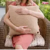 Bodi-Tek BT-CSHT2-W-LC-PB10 COZY Una Šildoma komforto pagalvėlė 45 x 45 cm, šviesaus šokolado