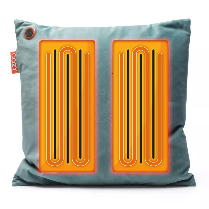 Bodi-Tek BT-CSHT2-XX-EU/1.0 COZY Una Šildoma Komforto Pagalvėlė 45 x 45 cm, Žalia