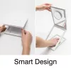 RIO MMAW-EU/1,0 Home and Away Dressing Table Make Up Mirror - Dvipusis LED apšvietimo veidrodis, 1x/5x padidinimas, sulankstomas, baltas