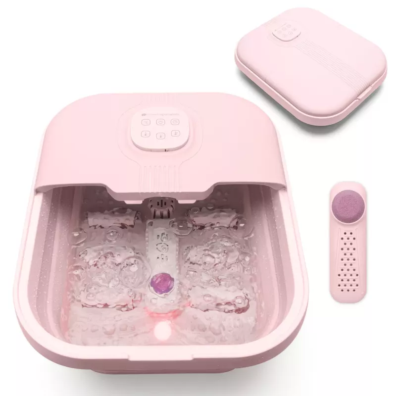 RIO FTBH13-EU-PK/1,3 Deluxe Foldaway Foot Spa Pink