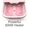 RIO FTBH13-EU-PK/1,3 Deluxe Foldaway Foot Spa Pink