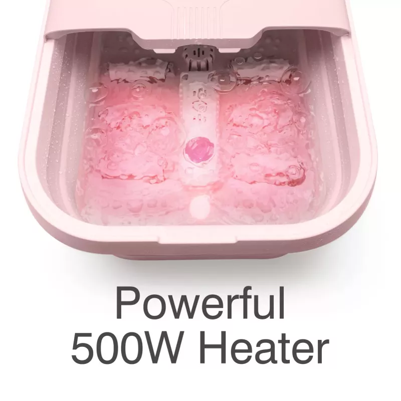RIO FTBH13-EU-PK/1,3 Deluxe Foldaway Foot Spa Pink