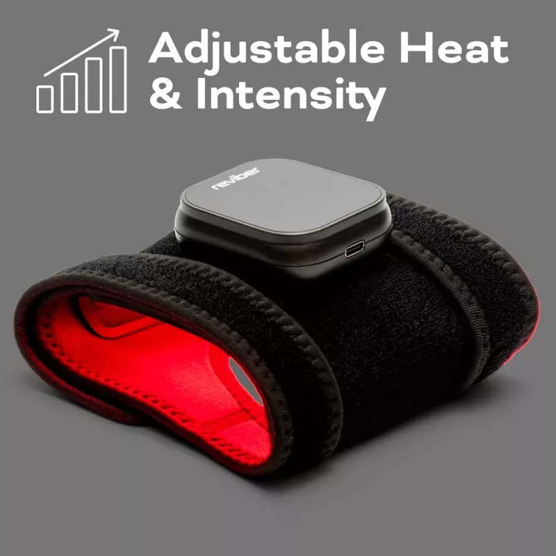 Reviber RV-MATP-EU Infrared Light Therapy Pad - 660nm & 850nm, 120 LEDs, Flexible Neoprene