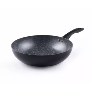 Progress BW12915EU7 Marble Ceramic 28cm Stir-Fry Pan su dangčiu