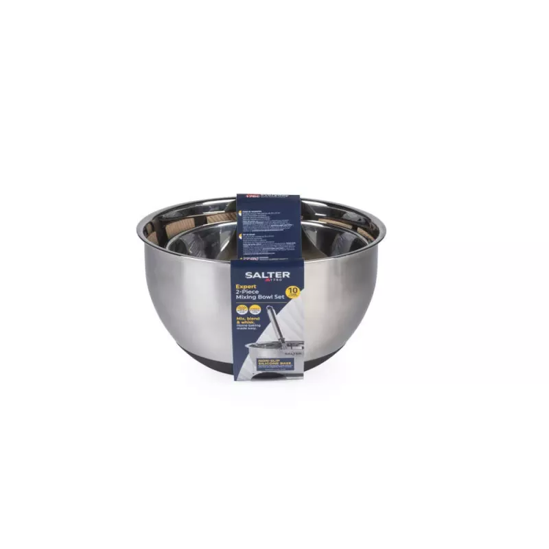 Salter BW14191 Expert 2-Piece Mixing Bowl Set