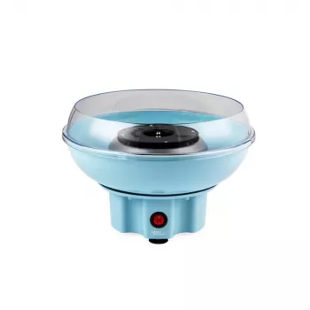 Giles & Posner EK2641GSBLVDEV2 Candyfloss Maker - 500W, Pastel Blue, Retro Design