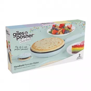 Giles & Posner EK6699GSBLVDE Rankinis blynų kepimo aparatas 800W Juodas