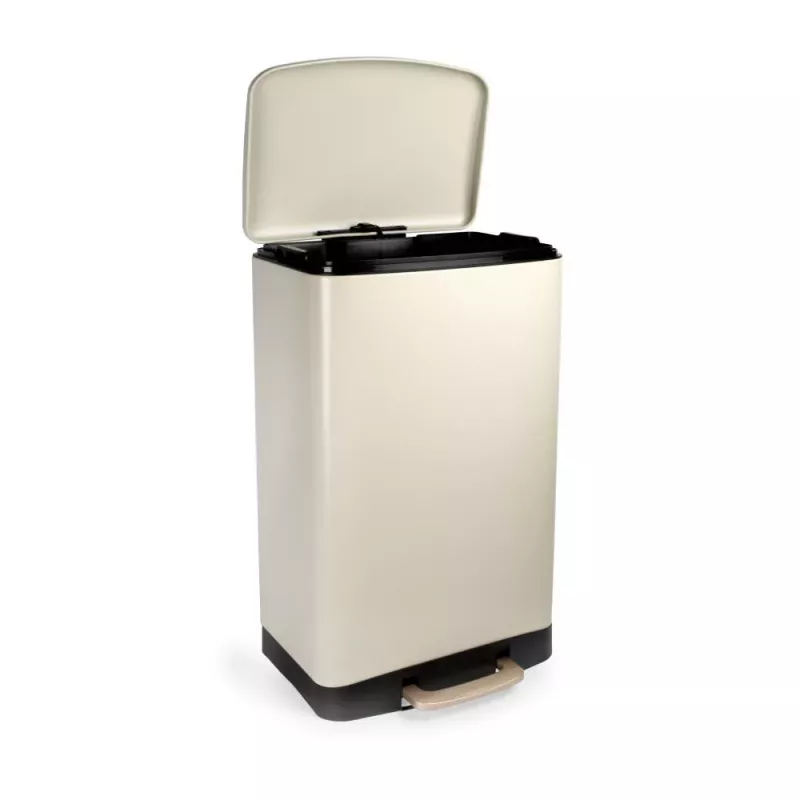 Salter BW14806 Pebble 50L pedalinis šiukšlių kibiras, smėlio spalvos