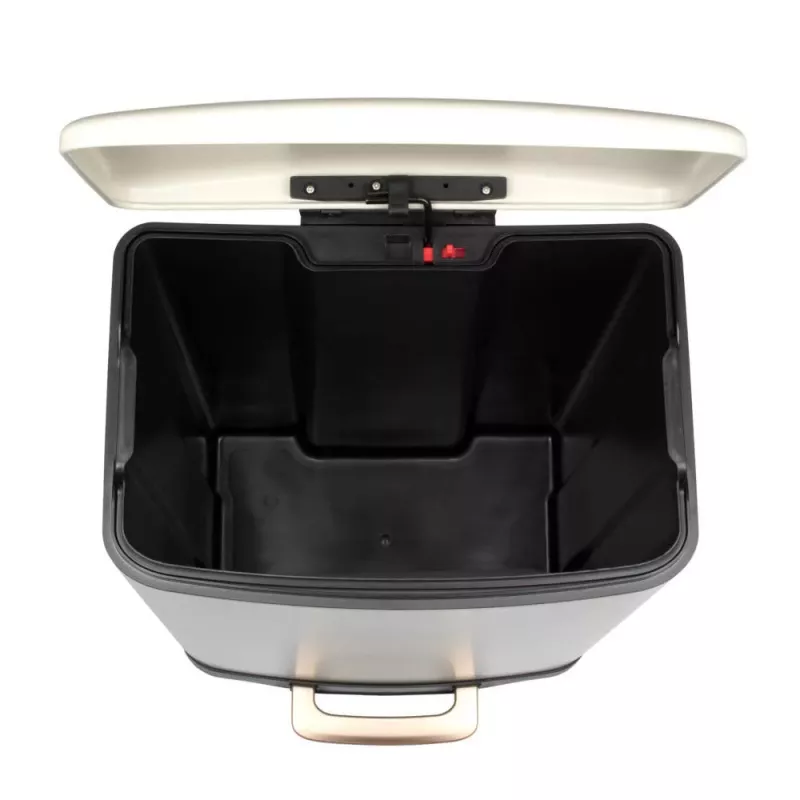 Salter BW14806 Pebble 50L pedalinis šiukšlių kibiras, smėlio spalvos