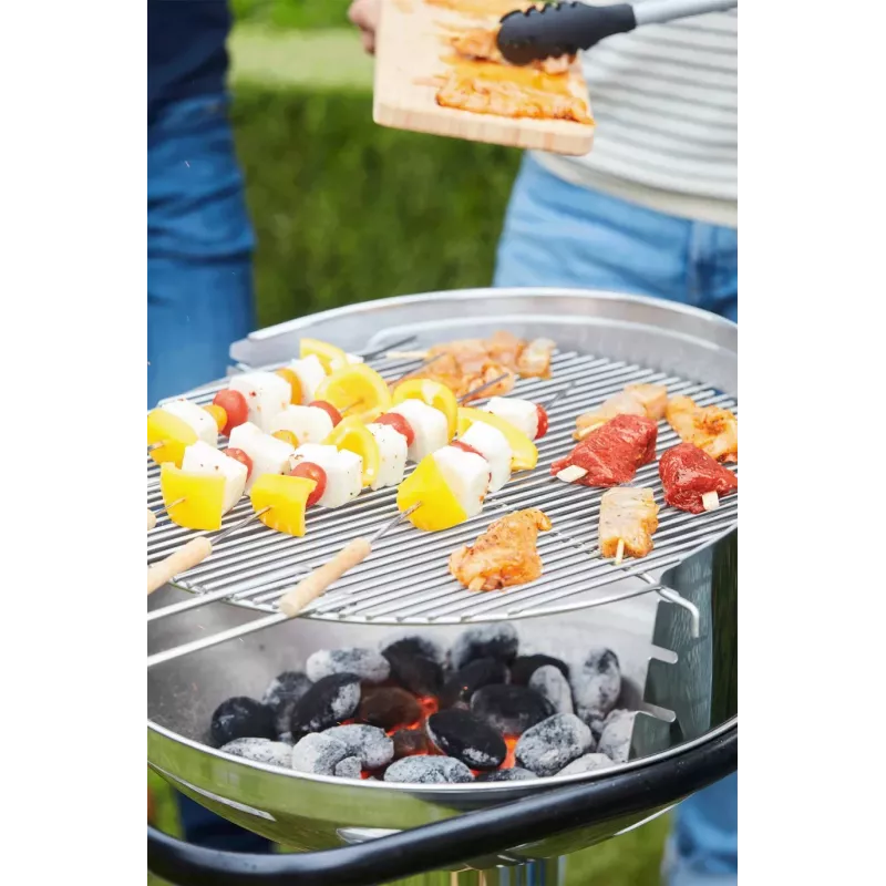 Barbecook Loewy 50 SST anglies kepsninė, 51,5 x 56 x 99 cm, sidabrinė