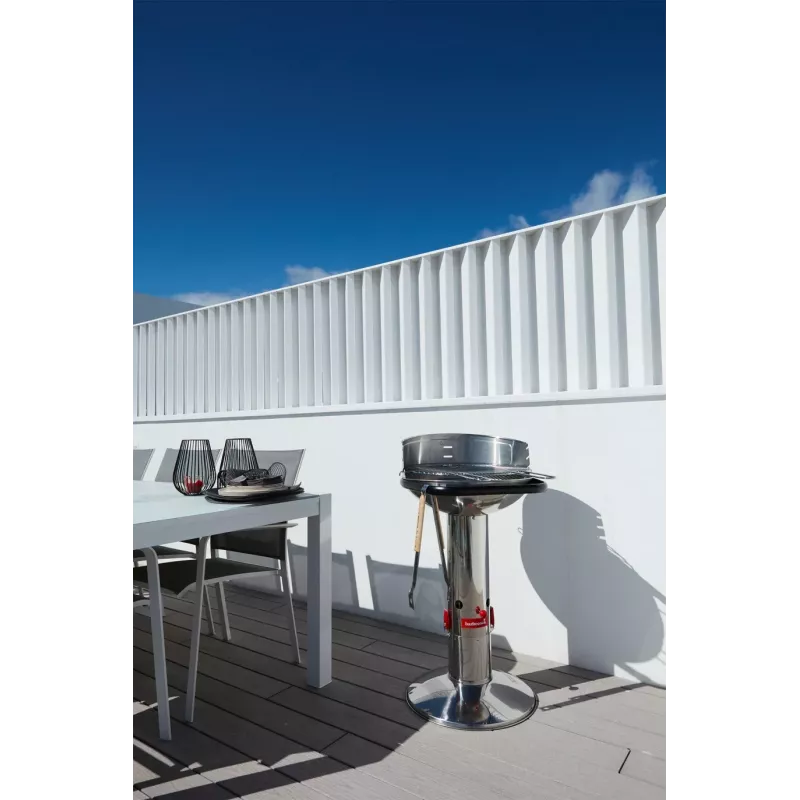 Barbecook Loewy 50 SST anglies kepsninė, 51,5 x 56 x 99 cm, sidabrinė