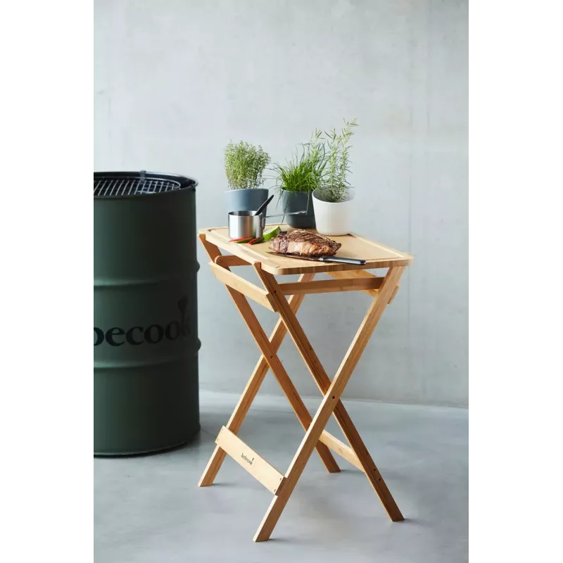 Barbecook BC-ACC-7154 bambusinis pjovimo stalas 70x43x81 cm