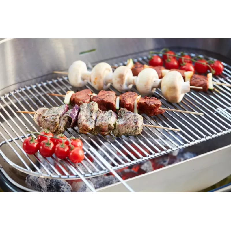 Barbecook Loewy 55 SST anglies kepsninė, 59,8 x 35,4 x 101 cm, nerūdijančio plieno grotelės, juoda