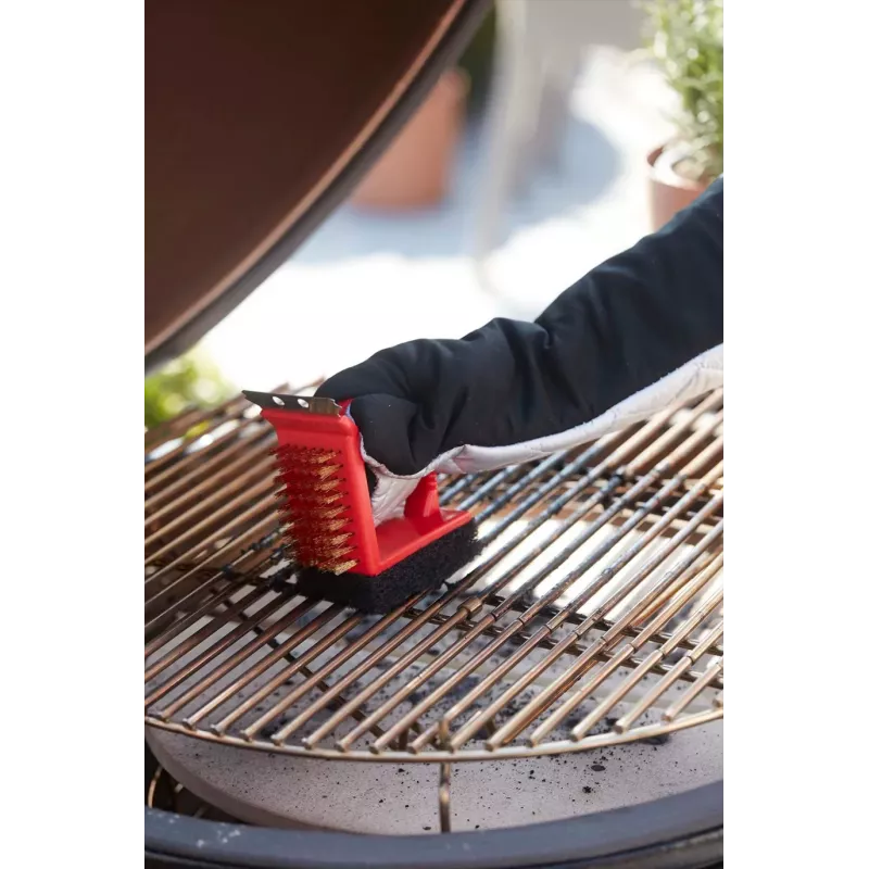 Barbecook 3-in-1 BBQ valymo šepetys raudonas (24 vnt./ekranas) BC-ACC-7064
