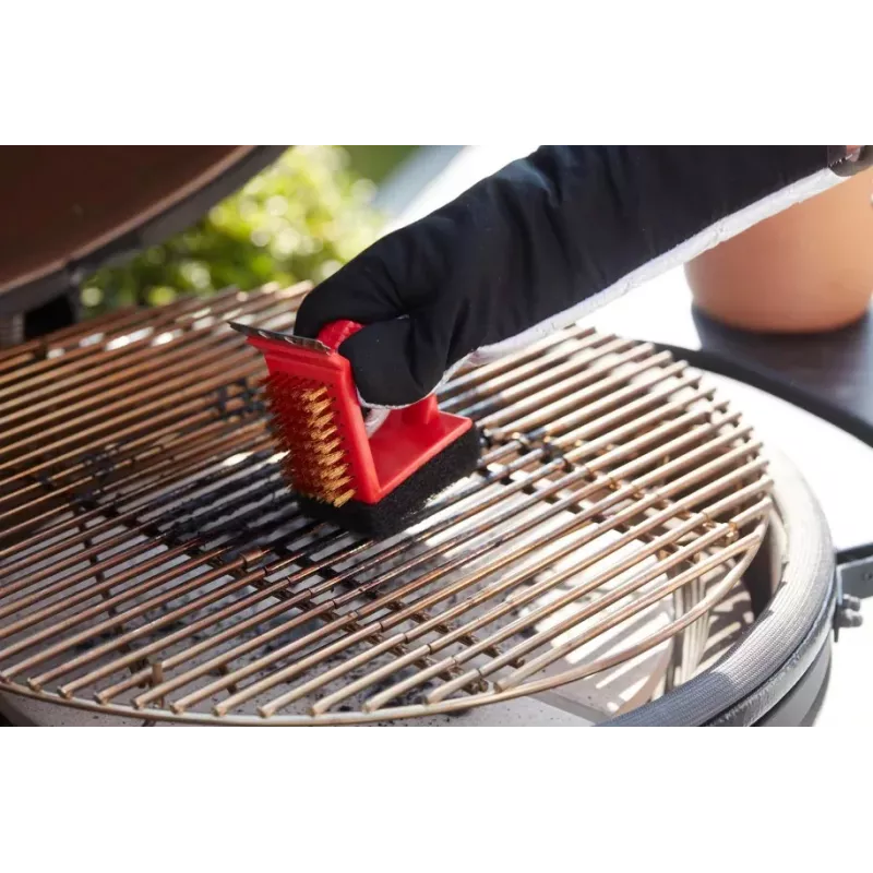Barbecook 3-in-1 BBQ valymo šepetys raudonas (24 vnt./ekranas) BC-ACC-7064